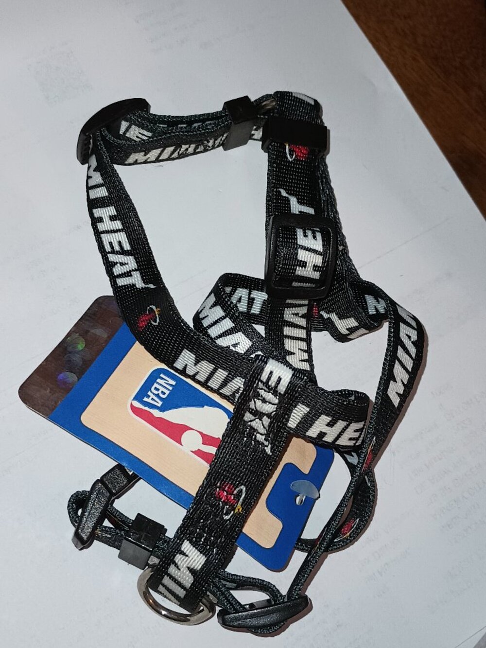 NEW Miami Heat NBA Adjustable Pet Harness